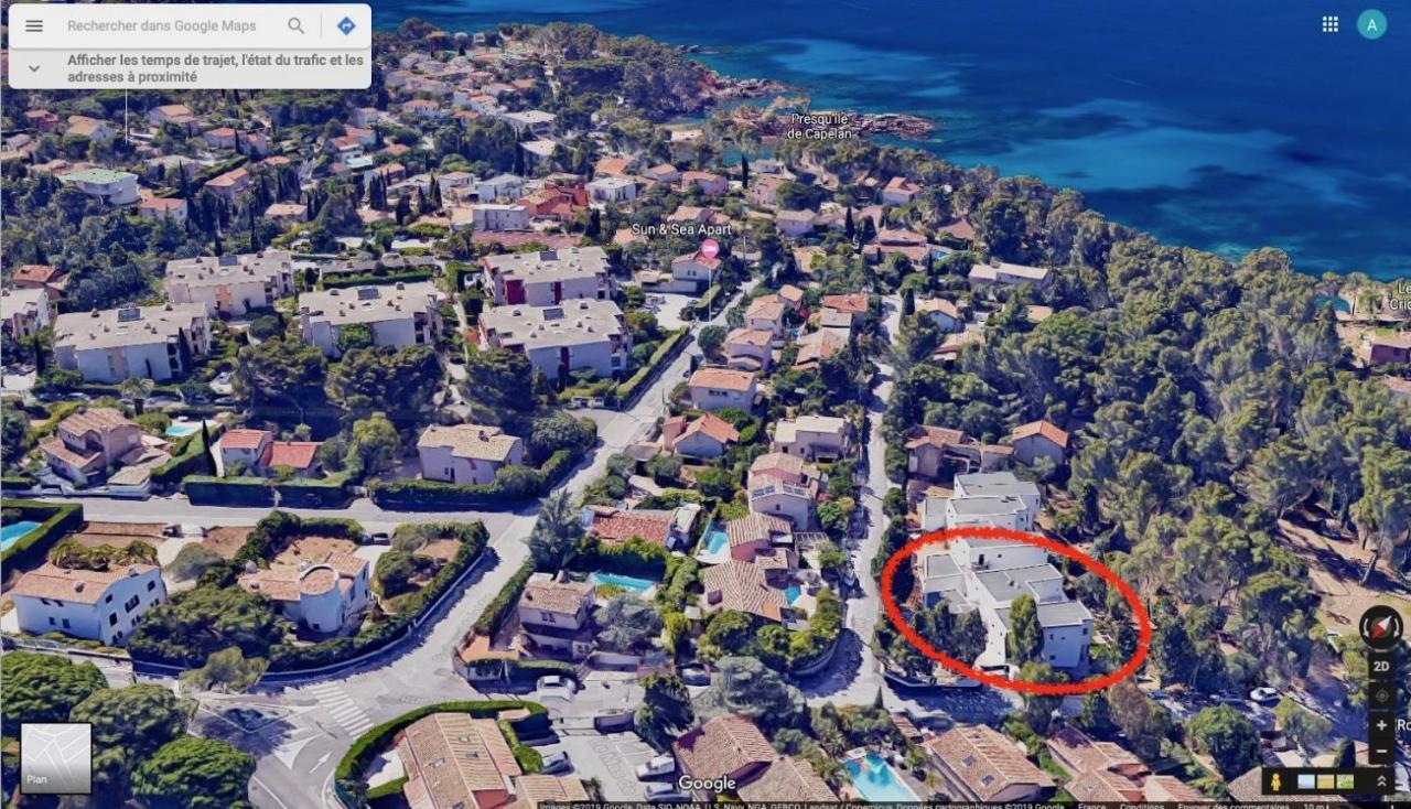 Villa Lucienne Bandol , T2 4 Etoiles Avec Garage, Dans Les Calanques Exteriér fotografie